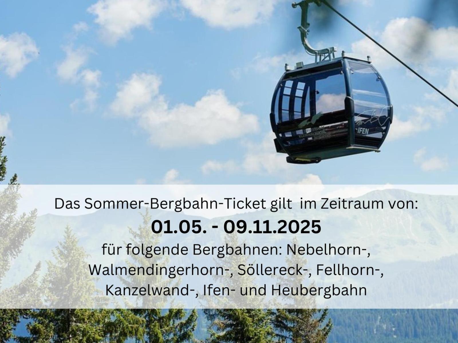 Bergfex Gaisalphorn Mit Sommer-Bergbahnticket Oberstdorf Exterior photo